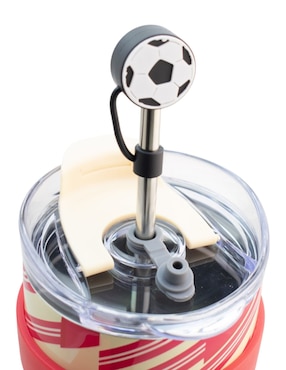 Termo Regalos Siglo XXI de acero inoxidable Snoopy Mundial con tapa rosca 1.2 L