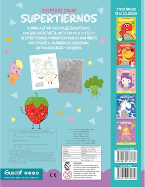 Libro Supertiernos-Chispas de Colores de Editorial Guadal
