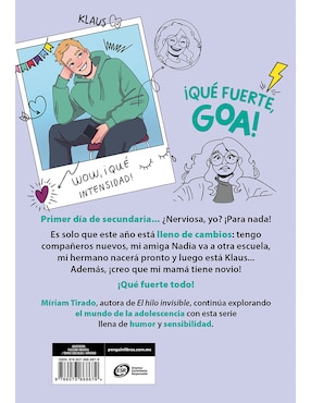Libro ¡Qué fuerte, Goa! de Míriam Tirado