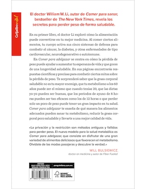 Libro Comer para adelgazar de Dr. William W. LI