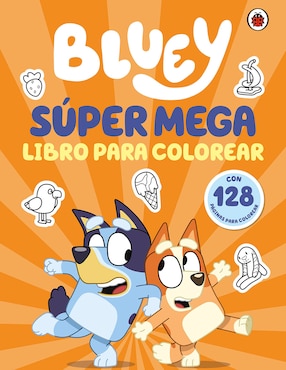 Libro Bluey: Súper mega libro para colorear de Ladybird Books