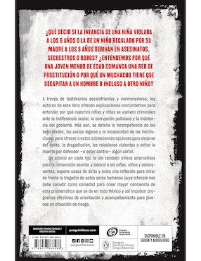 Libro Un Sicario En Cada Hijo Te Dio de Saskia Niño de Rivera Cover