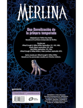 Libro Merlina de Tehlor Kay Mejia
