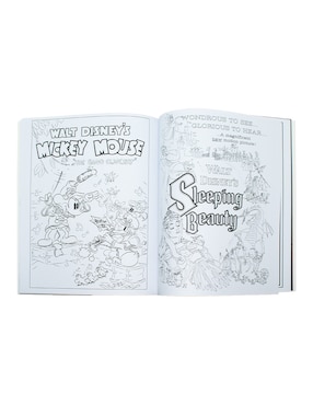 Libro Para Colorear Posters Vintage Disney de Novelty
