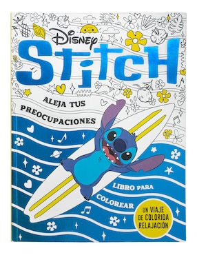 Libro para Colorear Stitch Aleja tus preocupaciones Novelty