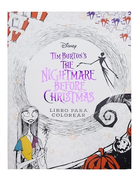 Libro para Colorear The Nightmare Before Christmas Novelty