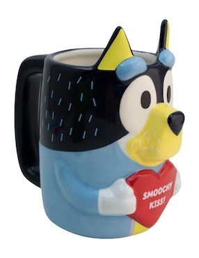 Taza con difusor de colección regalos siglo XXI bluey