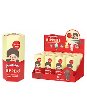 Figura solar de muñeco Sonny Angel Monchhichi Hippers