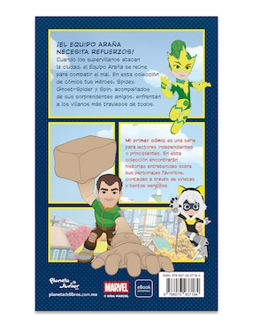 Libro Spidey Y Sus Sorprendentes Amigos El Equipo Araña Salva El Día de Marvel