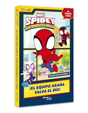 Libro Spidey Y Sus Sorprendentes Amigos El Equipo Araña Salva El Día de Marvel