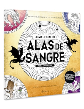 Libro Alas de Sangre Para Colorear de Lydia Fenwick