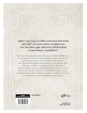 Libro 100 mitos de la Historia de México de Francisco Martin Moreno