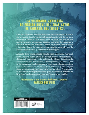 Libro Realidades a medida de Brandon Sanderson