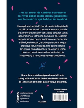 Libro Cumbres Borrascosas de Emily Bronte