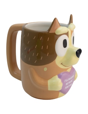 Taza de colección regalos siglo XXI bingo bluey san valentin