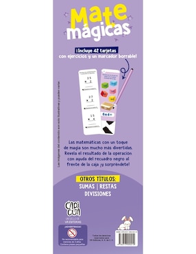 Libro Matemágicas : Multiplicaciones de Capicua