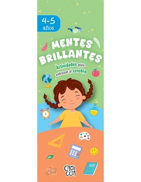Libro Mentes Brillantes 4-5 años de Capicua