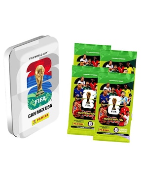 Juego de Tarjetas Coleccionables Fifa World Cup 2026 Panini Coleccionable