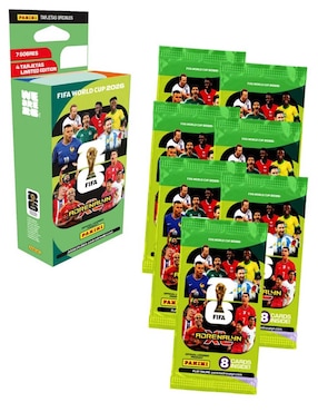 Kit estampas Fifa World Cup 2026 Panini Coleccionable