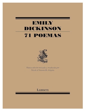 Libro 71 Poemas Edición Revisada de Emily Dickinson