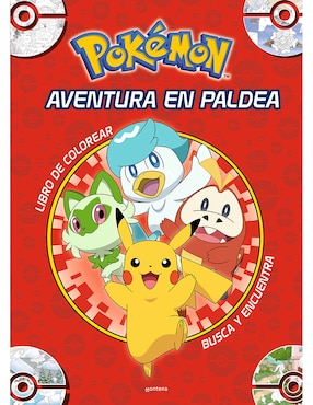 Libro Aventura en paldea de The Pokémon Company