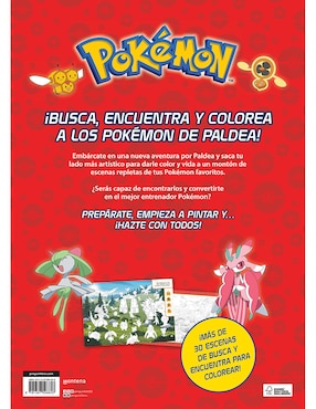 Libro Aventura en paldea de The Pokémon Company