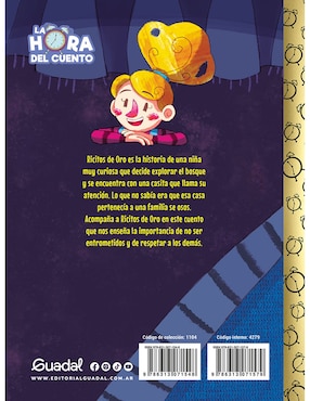 Libro La hora del cuento. Ricitos de oro de Editorial Guadal