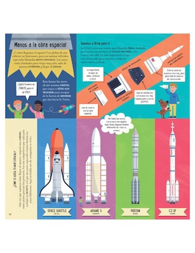 Libro Descubre El Espacio - Sobres Con Sorpresas y Desplegables de Thea Hay