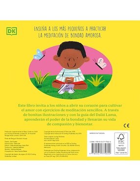 Libro Bondad Amorosa: Mi primera meditación de Dalái Lama