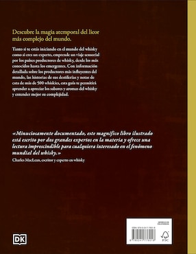 Libro El libro del whisky de DK