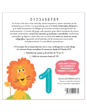Libro Vamos A Contar Los Números - Del 0 Al 25 y Mucho Más de María Mañeru