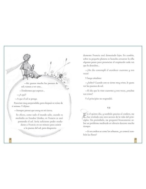 Libro El Principito - Letras Doradas y Acuarelas Originales Del Autor de Antoine de Saint-Exupéry