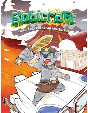 Libro para colorear antiestrés de Bobicraft