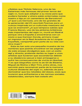 Libro Rebeldes Del Deseo Barea Lgtb de Carlos Barea