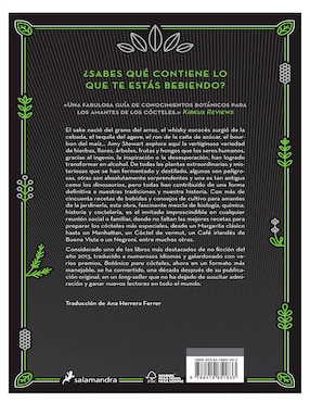 Libro Libro Importación Botánica Para Cocteles de Amy Stewart