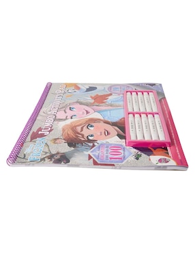 Libro gigante colorear y actividades Disney Frozen