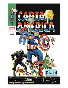 Cómic Amazing Spider-Man 37 Variante Stitch Ben Su