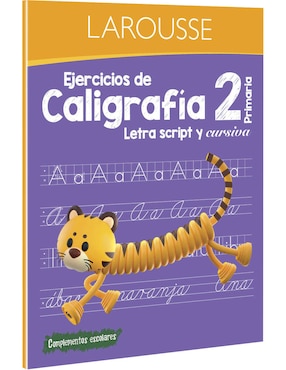 Libro Ejercicios de caligrafía 2° de primaria de Ediciones laorusse