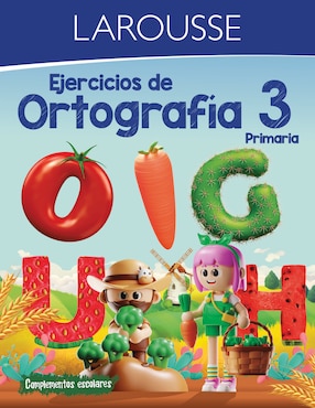 Libro Ejercicios de Ortografia 3 Primaria de Ediciones Larousse