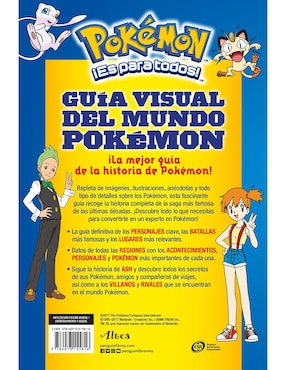 Libro Guia Visual Del Mundo Pokemon De Altea