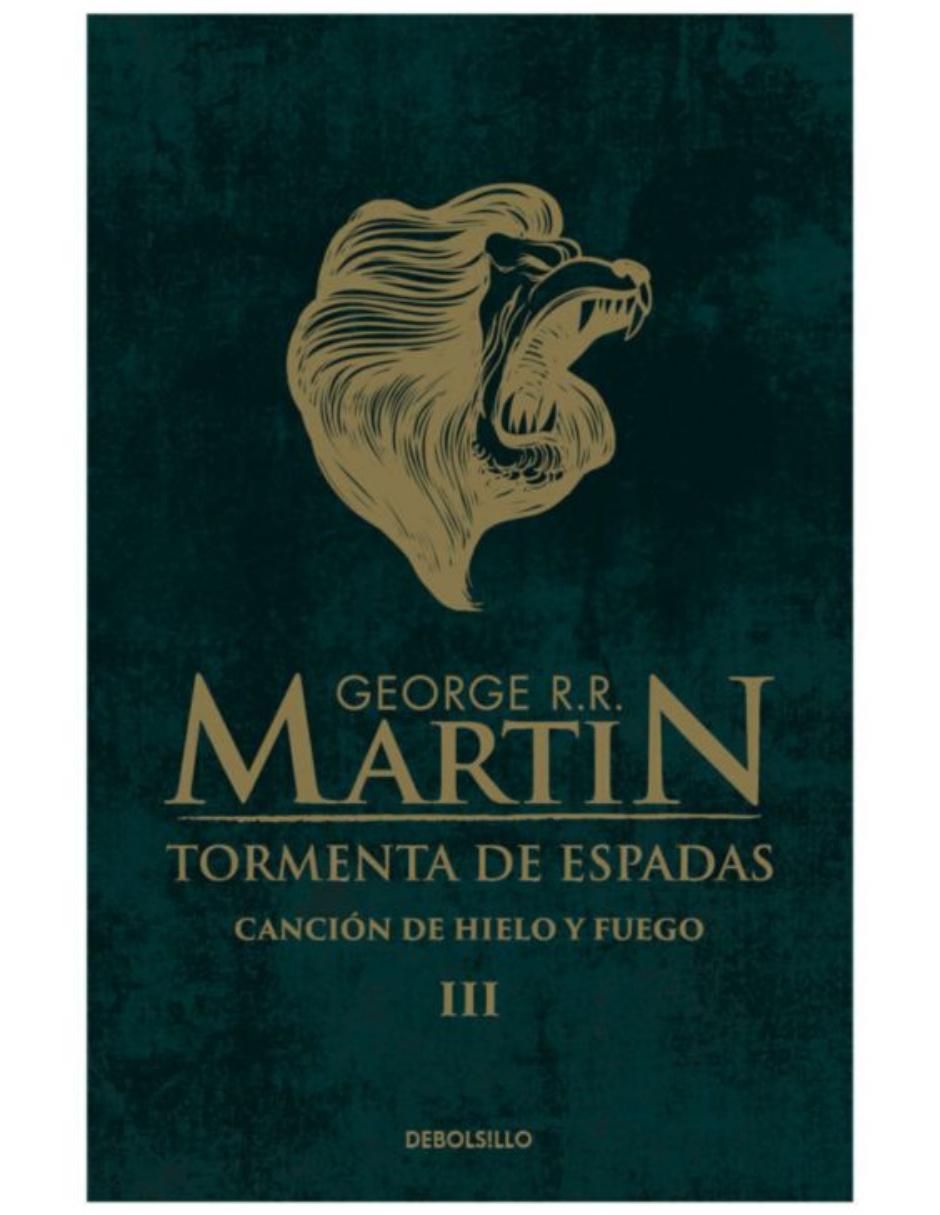 Libro Tormenta de Espadas de Martin, George R. R.