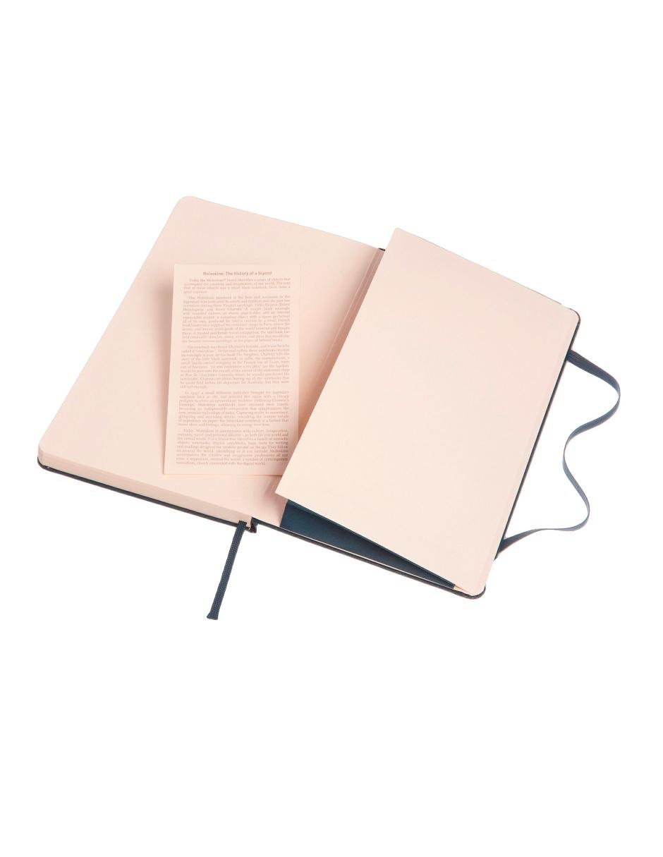 Libreta clásica de hoja blanca zafiro 3
