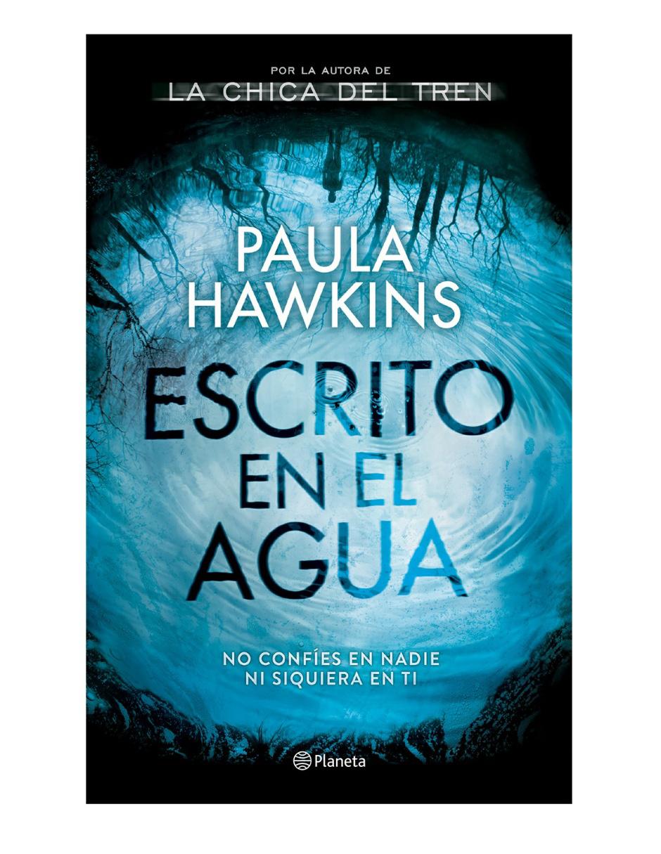 Libro Escrito en el Agua de Paula Hawkins 1