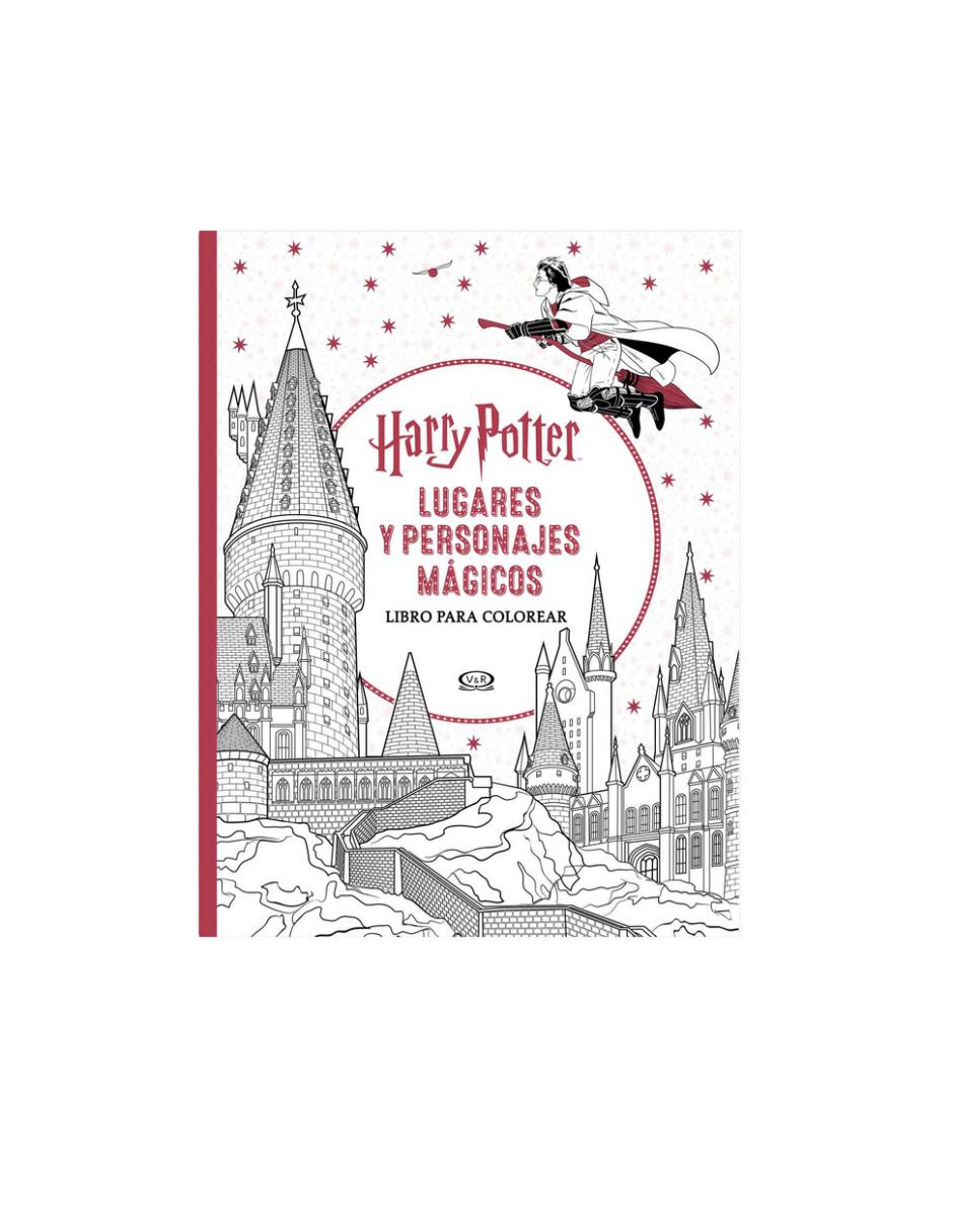 Libro Harry Potter lugares y personajes magicos de Raiti Adam/ Harvie Francesca et al.