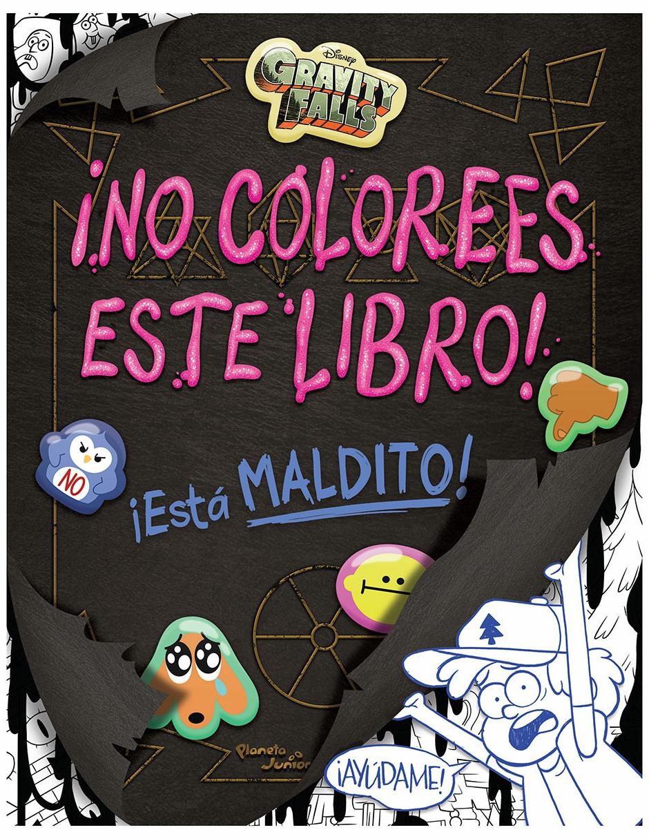 Libro ÁNo Colorees Este Libro! ÁEst‡ MalditoÁ de Disney