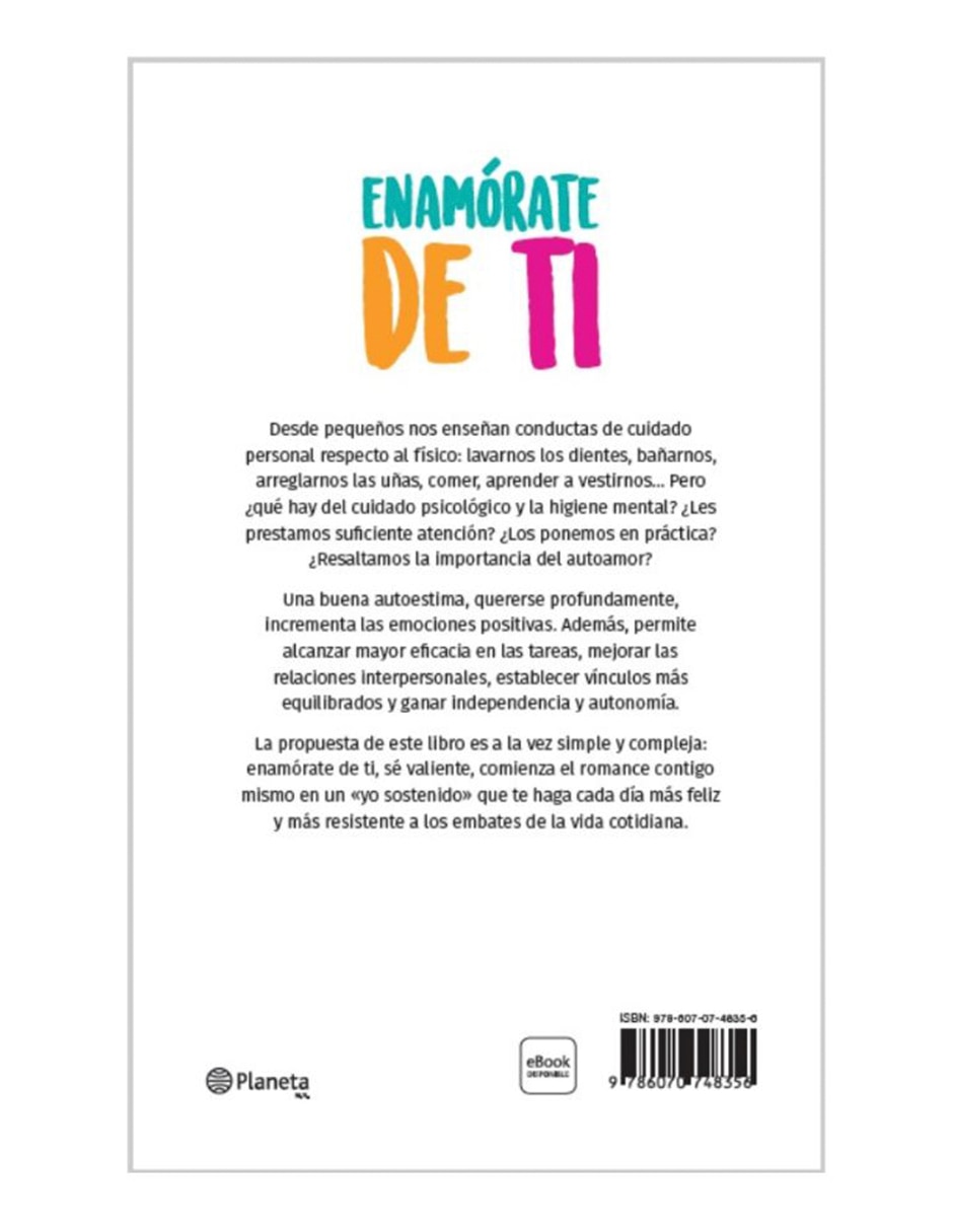 Libro ENAMORATE DE TI de Walter Riso 2