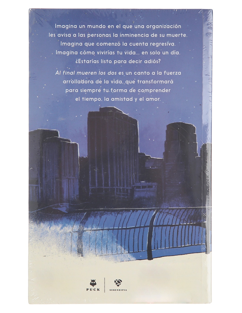 Libro Al final mueren los dos de Adam Silvera 3
