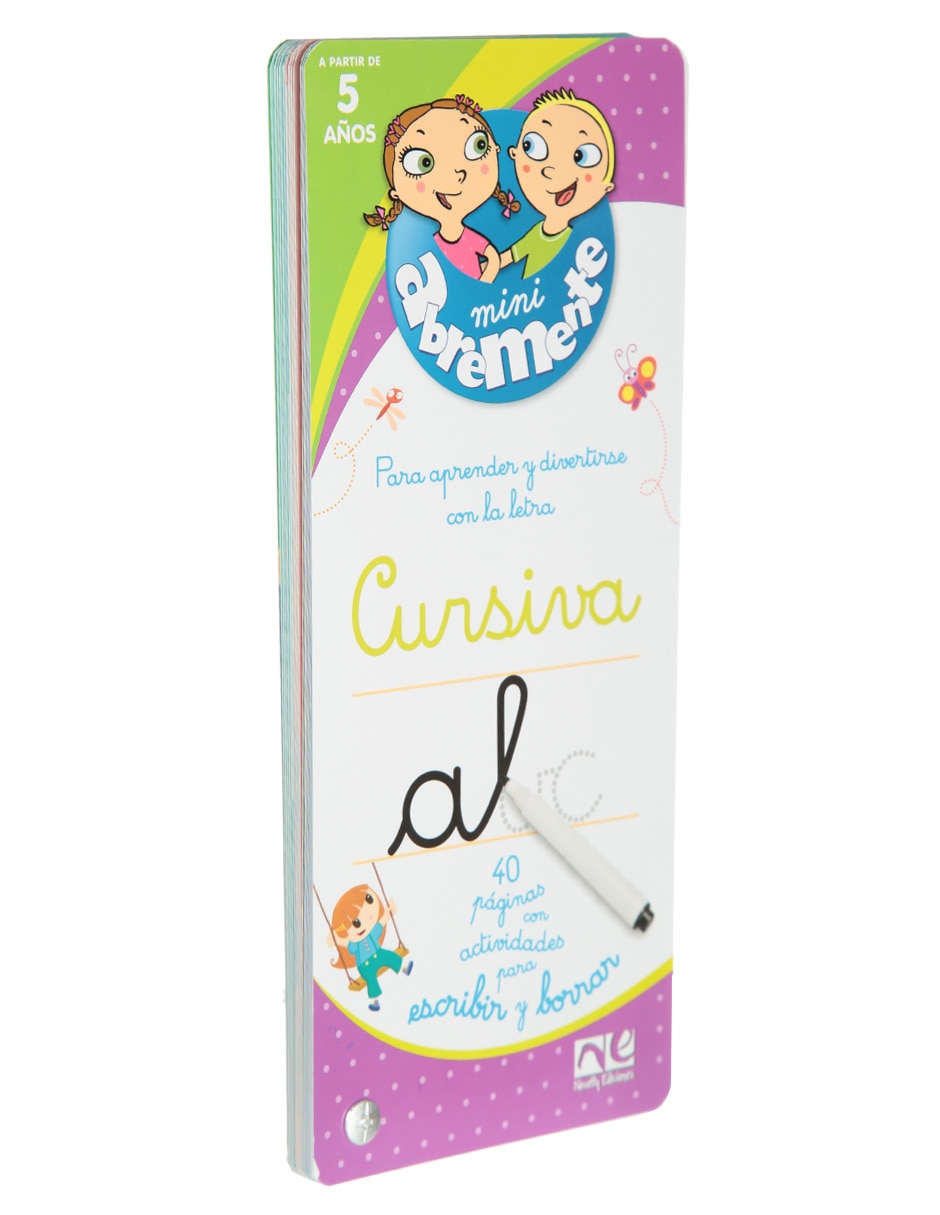 Libro Mini Abremente Cursiva de 2
