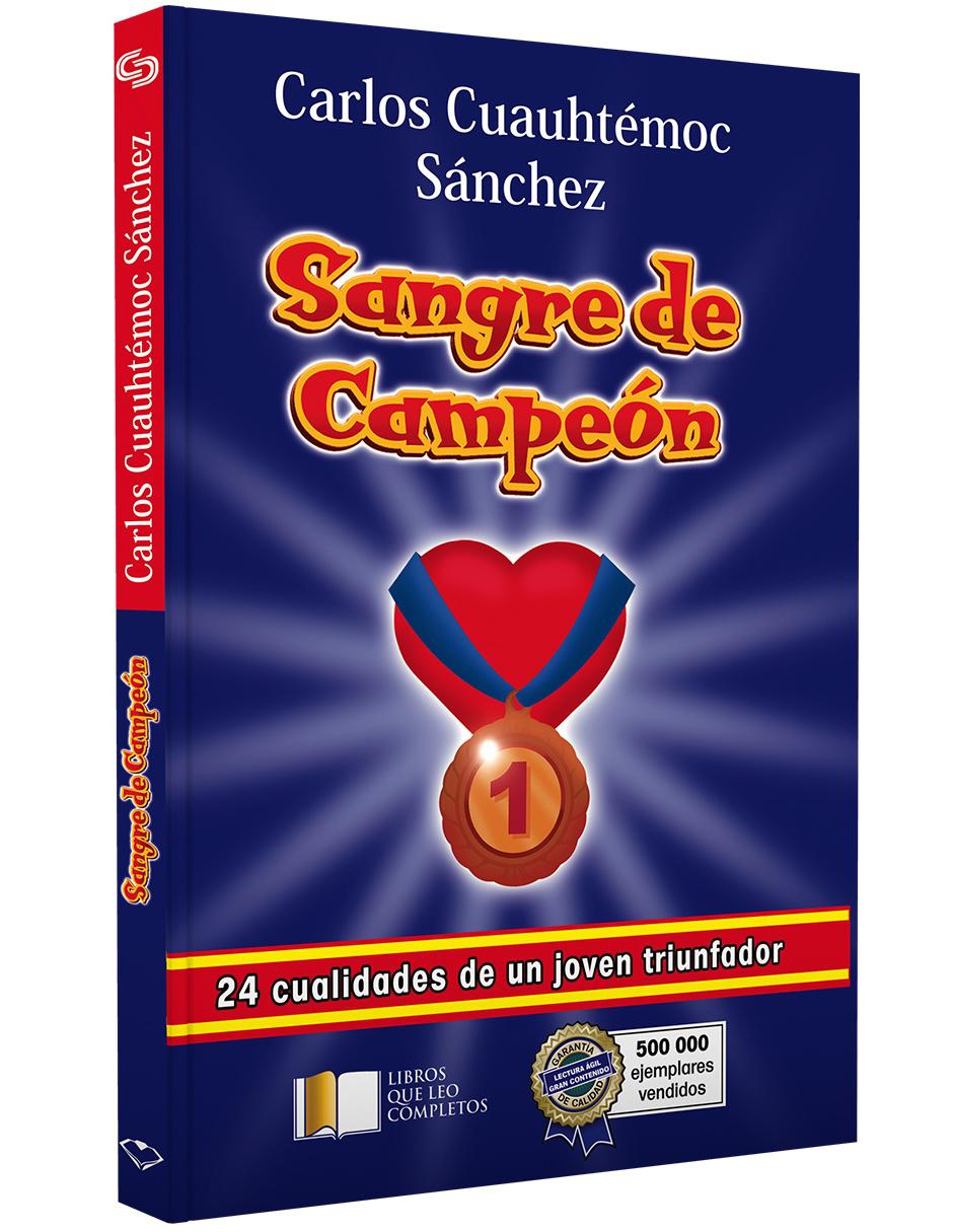 Libro Sangre de campeón de Sánchez Carlos Cuauhtémoc
