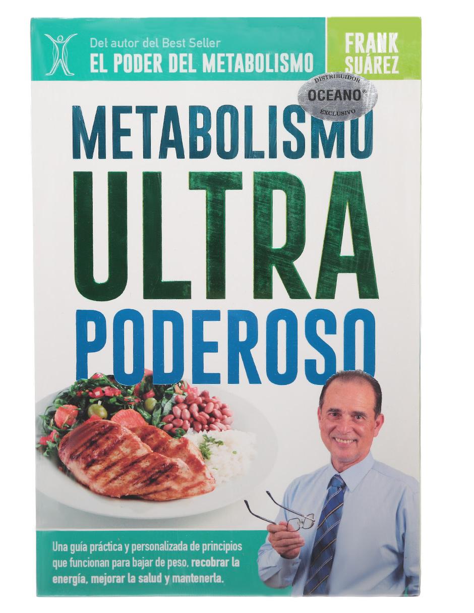 Libro Metabolismo Ultra Poderoso de Suárez Frank